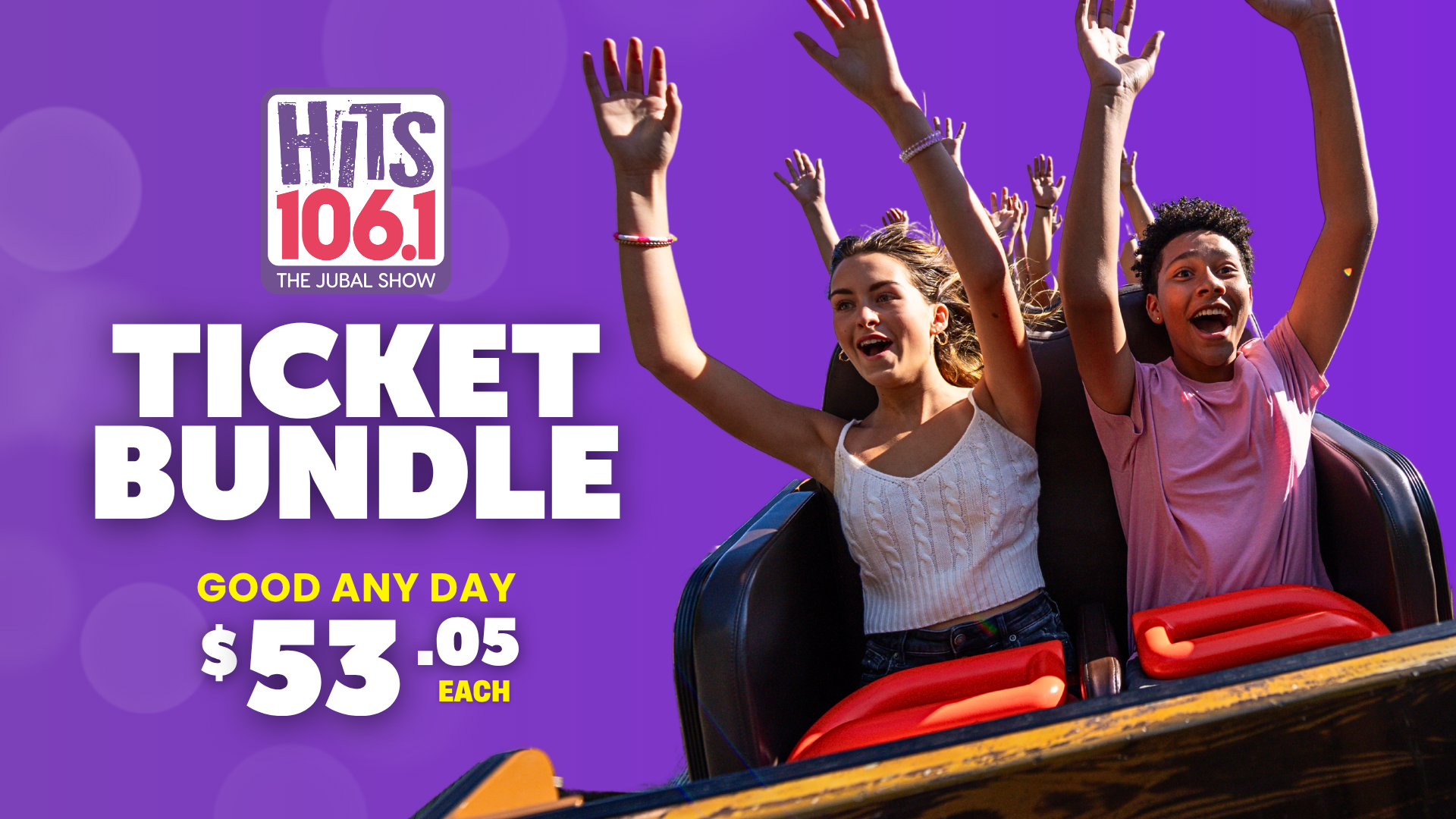 Hits Ticket Bundle BUg Free upgrade to Gold when you purchase a Regular Season Pass for $72.99